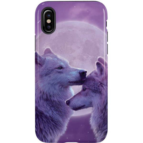 Vincent Hie Loving Wolves iPhone XS Pro Case