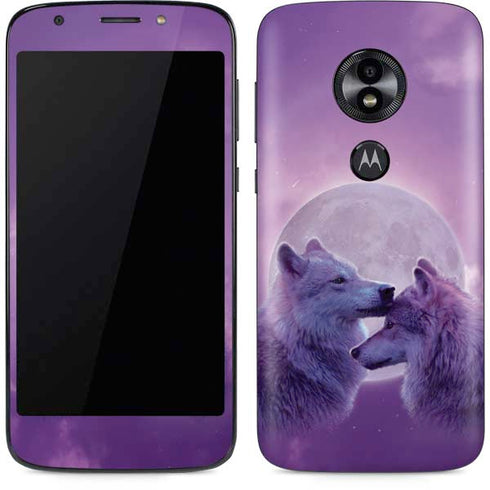 Vincent Hie Loving Wolves Moto E5 Play Skin