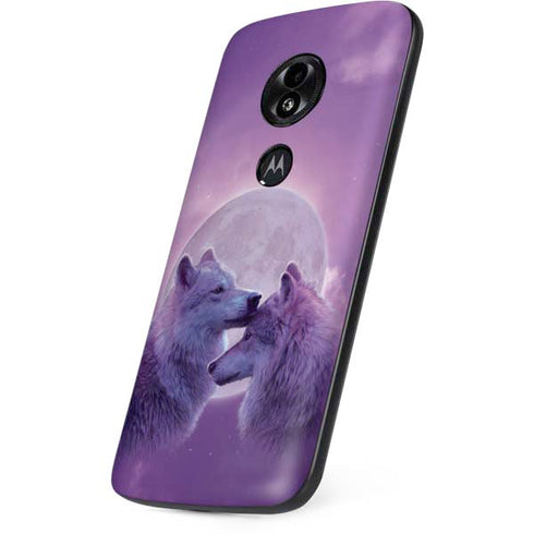 Vincent Hie Loving Wolves Moto E5 Play Skin