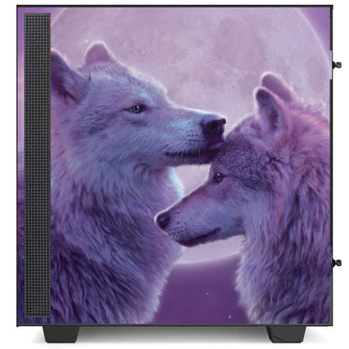Vincent Hie Loving Wolves NZXT H510 Compact ATX Mid-Tower Case Skin
