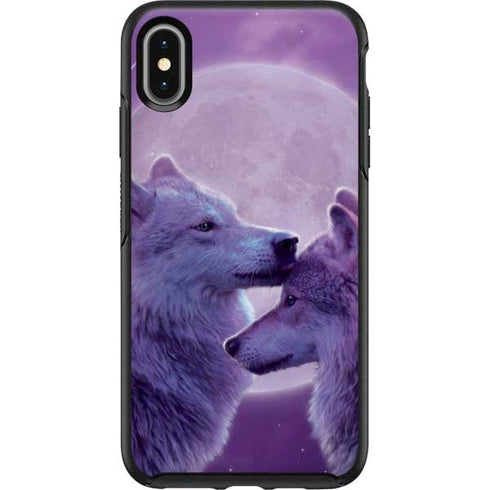 Vincent Hie Loving Wolves Otterbox Symmetry iPhone Skin