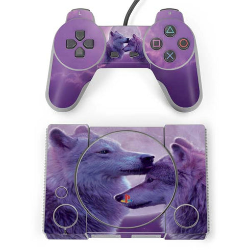 Vincent Hie Loving Wolves PlayStation Classic Bundle Skin