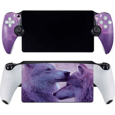 Loving Wolves by Vincent Hie PlayStation Portal Remote Player Skin