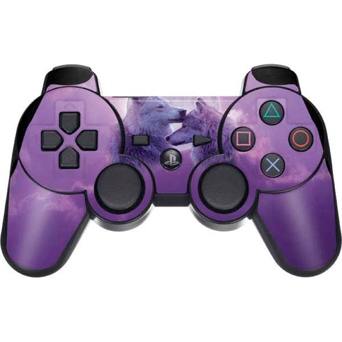 Vincent Hie Loving Wolves PS3 Dual Shock wireless controller Skin