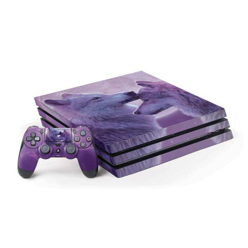 Vincent Hie Loving Wolves PS4 Pro Bundle Skin