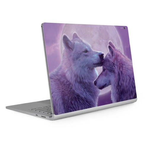 Vincent Hie Loving Wolves Surface Book 2 13.5in Skin