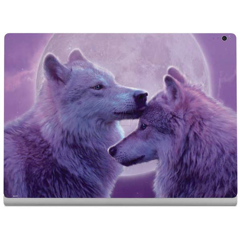 Vincent Hie Loving Wolves Surface Book 2 15in Skin
