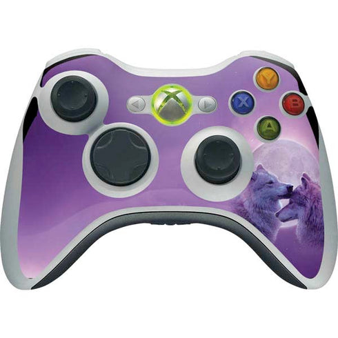 Vincent Hie Loving Wolves Xbox 360 Wireless Controller Skin
