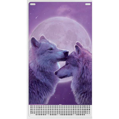 Vincent Hie Loving Wolves Xbox Series S Console Skin
