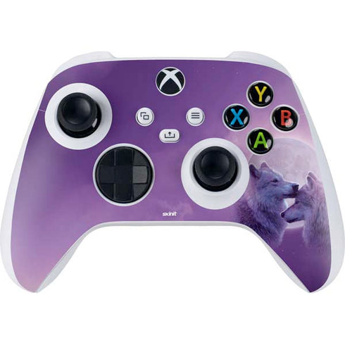 Vincent Hie Loving Wolves Xbox Series S Controller Skin