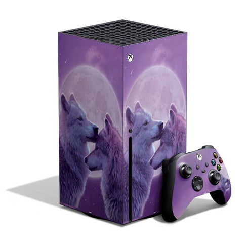 Vincent Hie Loving Wolves Xbox Series X Bundle Skin