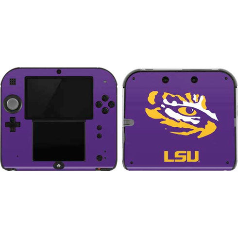 Louisiana State University - LSU Tiger Eye Logo Nintendo 2DS Skin