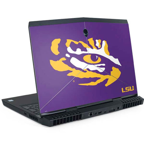 Louisiana State University - LSU Tiger Eye Logo Dell Alienware Skin
