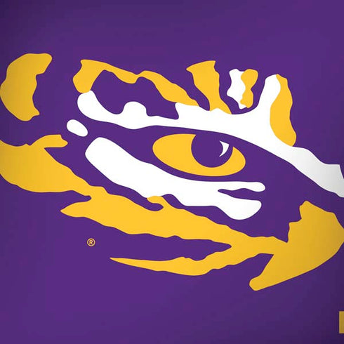 Louisiana State University - LSU Tiger Eye Logo Dell Alienware Skin