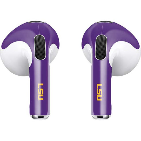 Louisiana State University - LSU Tiger Eye Logo Apple AirPods (3rd Gen 2021) Skin