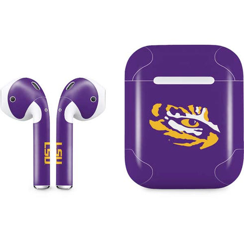 Louisiana State University - LSU Tiger Eye Logo Apple AirPods Skin