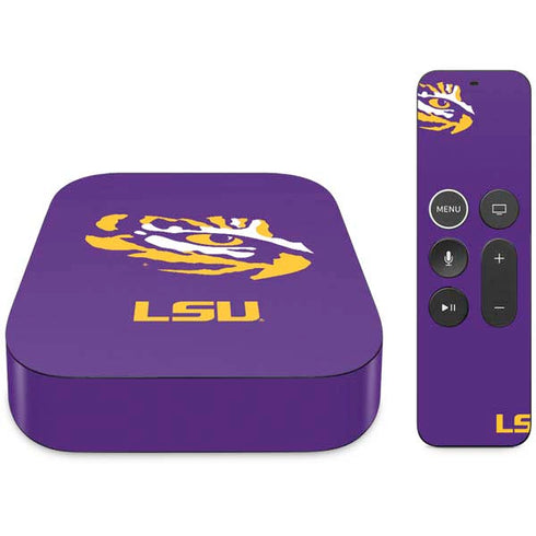 Louisiana State University - LSU Tiger Eye Logo Apple TV Skin