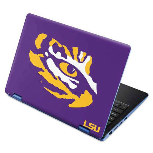 Louisiana State University - LSU Tiger Eye Logo Aspire R11 11.6in Skin