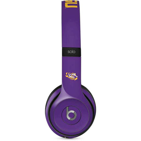 Louisiana State University - LSU Tiger Eye Logo Beats Solo 2 Wired Skin