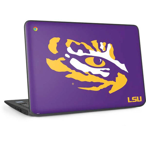Louisiana State University - LSU Tiger Eye Logo HP Chromebook Skin