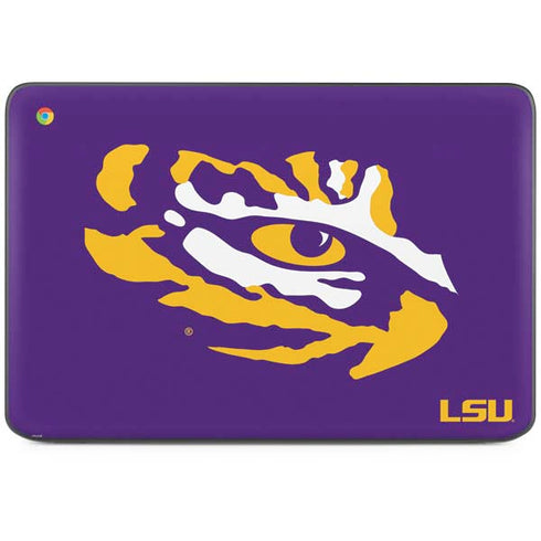 Louisiana State University - LSU Tiger Eye Logo HP Chromebook Skin