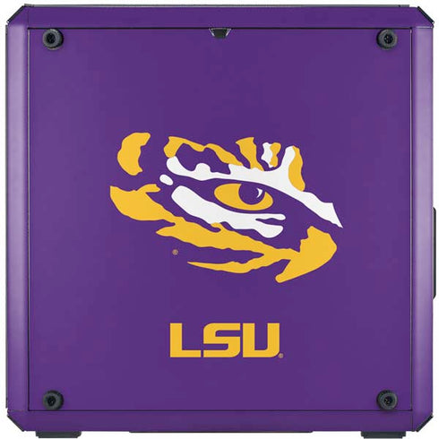 Louisiana State University - LSU Tiger Eye Logo Cooler Master MasterBox Q300L Mini Tower Skin