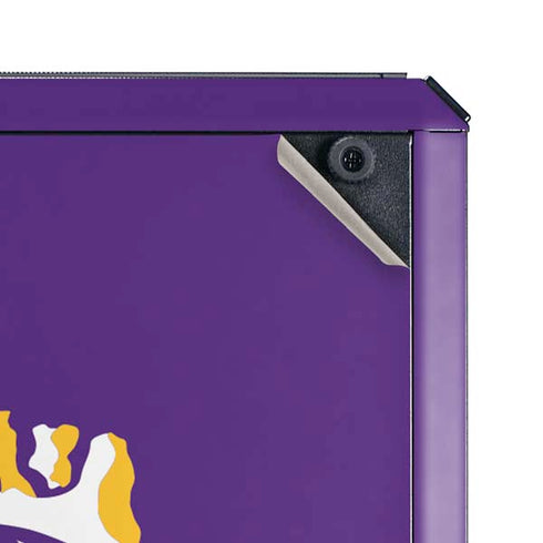 Louisiana State University - LSU Tiger Eye Logo Cooler Master MasterBox Q300L Mini Tower Skin