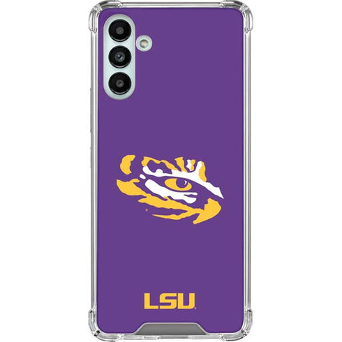 Louisiana State University - LSU Tiger Eye Logo Galaxy A13 5G Clear Case