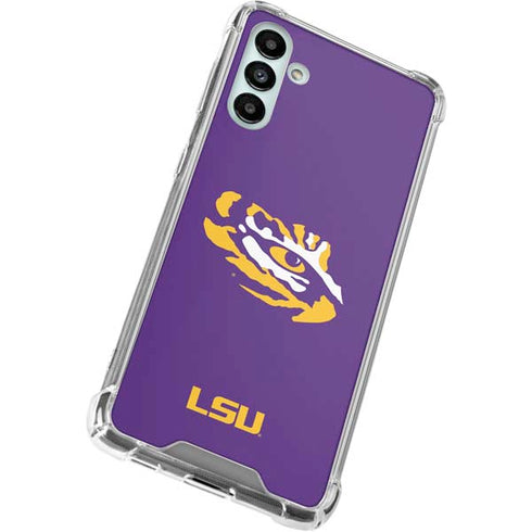 Louisiana State University - LSU Tiger Eye Logo Galaxy A13 5G Clear Case