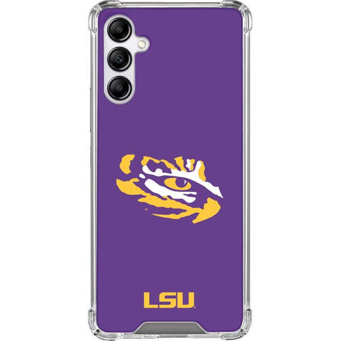 Louisiana State University - LSU Tiger Eye Logo Galaxy A14 5G Clear Case