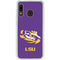 Louisiana State University - LSU Tiger Eye Logo Galaxy A20 Clear Case