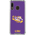 Louisiana State University - LSU Tiger Eye Logo Galaxy A30 Clear Case