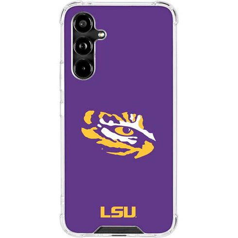 Louisiana State University - LSU Tiger Eye Logo Galaxy A54 5G Clear Case