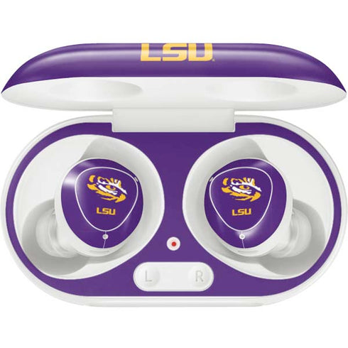 Louisiana State University - LSU Tiger Eye Logo Galaxy Buds Plus Skin