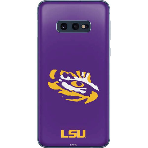 Louisiana State University - LSU Tiger Eye Logo Galaxy S10e Skin