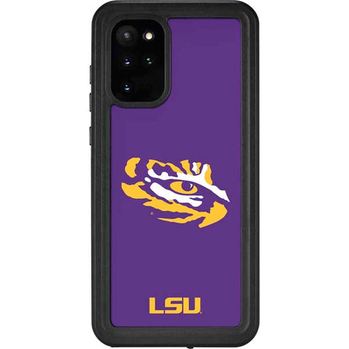 Louisiana State University - LSU Tiger Eye Logo Galaxy S20 Plus Waterproof Case