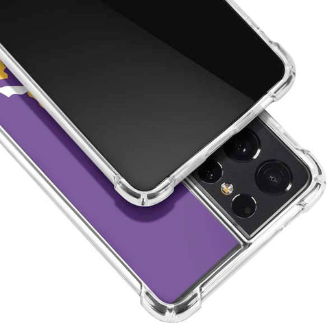 Louisiana State University - LSU Tiger Eye Logo Galaxy S21 Ultra 5G Clear Case
