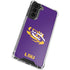 Louisiana State University - LSU Tiger Eye Logo Galaxy S22 Clear Case