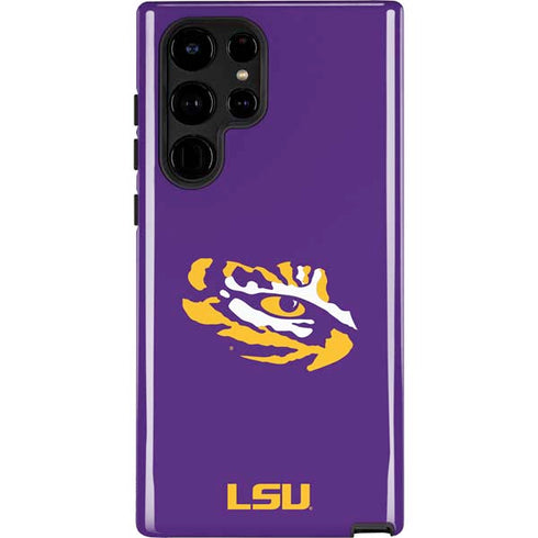 Louisiana State University - LSU Tiger Eye Logo Galaxy S22 Ultra Pro Case