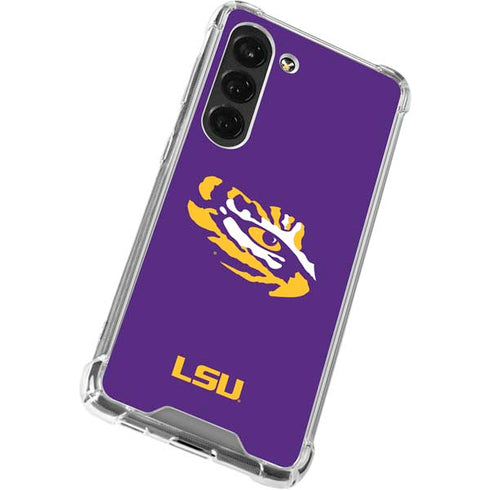 Louisiana State University - LSU Tiger Eye Logo Galaxy S23 Clear Case