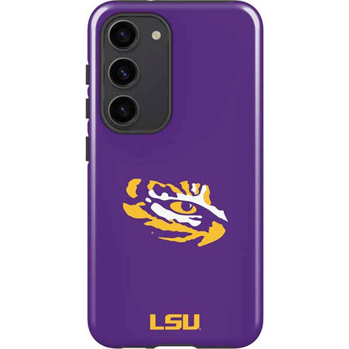 Louisiana State University - LSU Tiger Eye Logo Galaxy S23 Pro Case