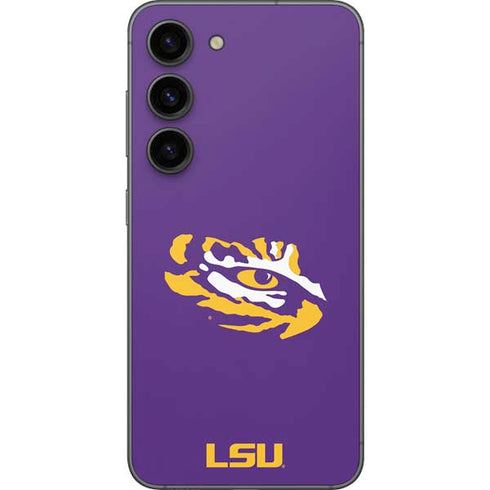 Louisiana State University - LSU Tiger Eye Logo Galaxy S23 Skin