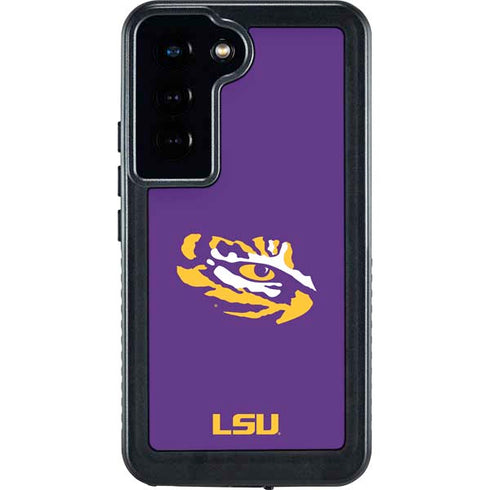Louisiana State University - LSU Tiger Eye Logo Galaxy S23 Waterproof Case