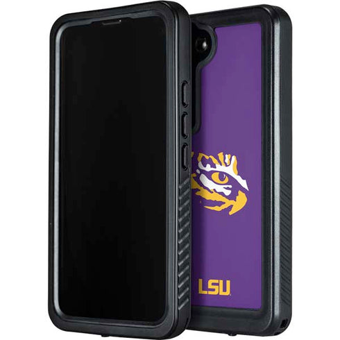 Louisiana State University - LSU Tiger Eye Logo Galaxy S23 Waterproof Case