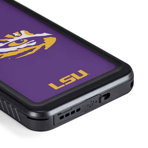 Louisiana State University - LSU Tiger Eye Logo Galaxy S23 Waterproof Case