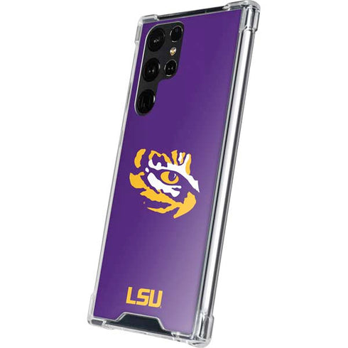 Louisiana State University - LSU Tiger Eye Logo Galaxy S24 Ultra Clear Case
