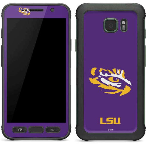 Louisiana State University - LSU Tiger Eye Logo Galaxy S7 Active Skin