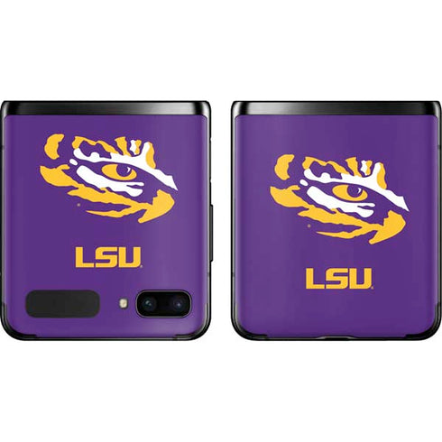 Louisiana State University - LSU Tiger Eye Logo Galaxy Z Flip Skin