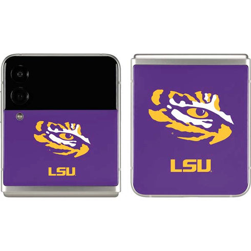 Louisiana State University - LSU Tiger Eye Logo Galaxy Z Flip3 5G Skin
