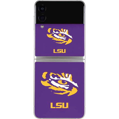 Louisiana State University - LSU Tiger Eye Logo Galaxy Z Flip3 5G Skin